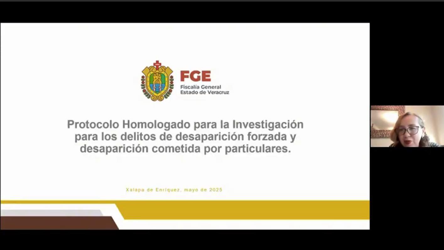 FGE LLEVA A CABO CAPACITACIÓN EN MATERIA DE PROTOCOLOS HOMOLOGADOS DE BÚSQUEDA E INVESTIGACIÓN DE PERSONAS DESAPARECIDAS