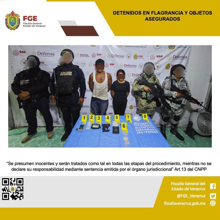 DOS PERSONAS DETENIDAS Y OBJETOS ASEGURADOS EN OPERATIVO DE CATEO CON FUERZAS FEDERALES Y ESTATALES EN MARTÍNEZ DE LA TORRE