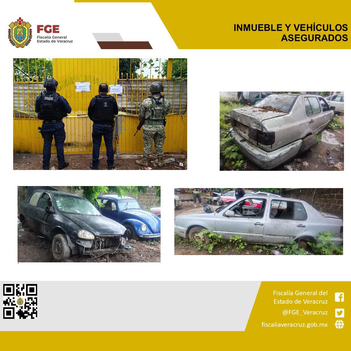 INMUEBLE, VEHÍCULOS Y MOTOCICLETAS ASEGURADAS EN OPERATIVO DE CATEO CON FUERZAS FEDERALES Y ESTATALES EN ISLA