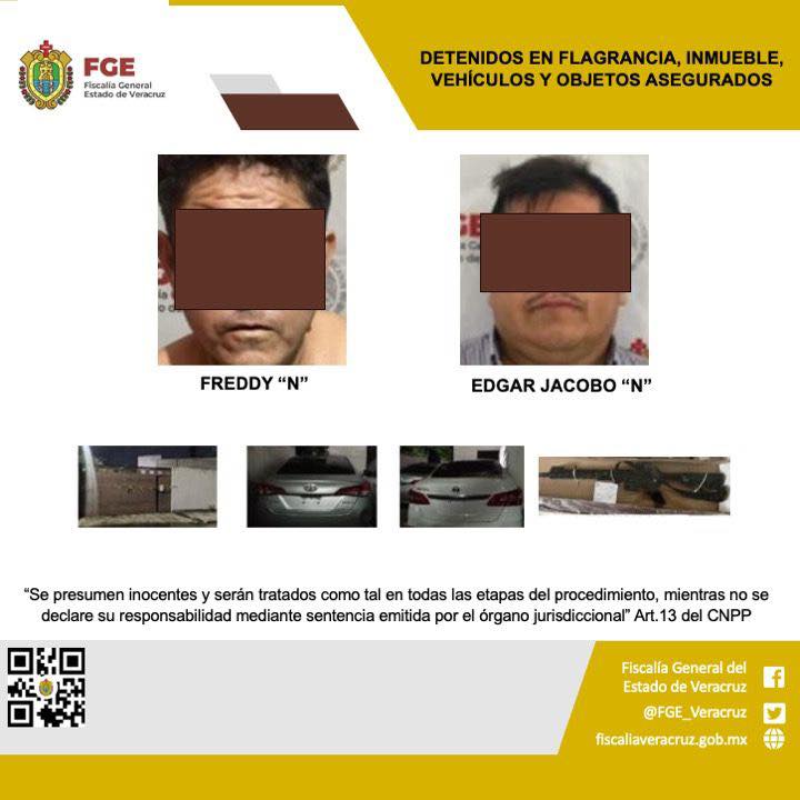 UECS LIBERA A VÍCTIMA DE SECUESTRO Y DETIENE A DOS PRESUNTOS RESPONSABLES EN OPERATIVO DE CATEO CON FUERZAS FEDERALES EN POZA RICA