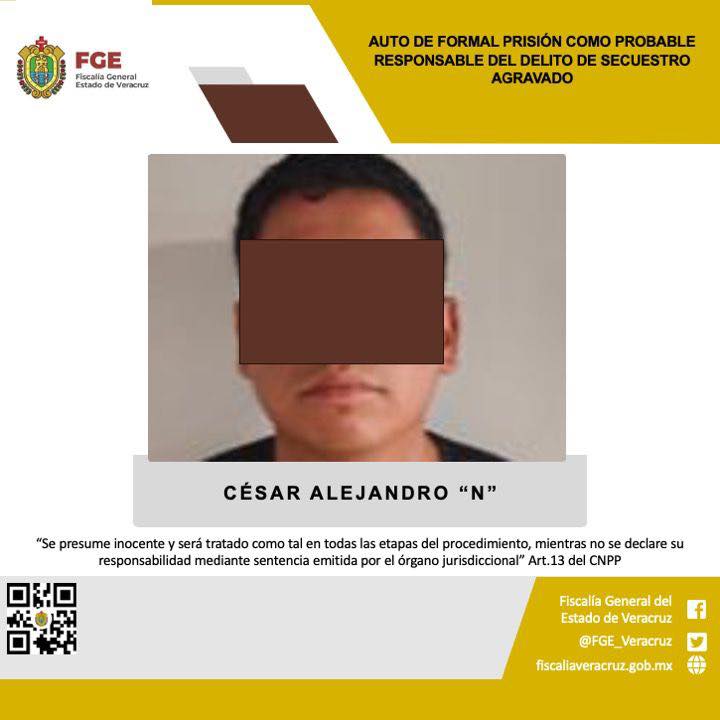AUTO DE FORMAL PRISIÓN COMO PROBABLE RESPONSABLE DEL DELITO DE SECUESTRO AGRAVADO