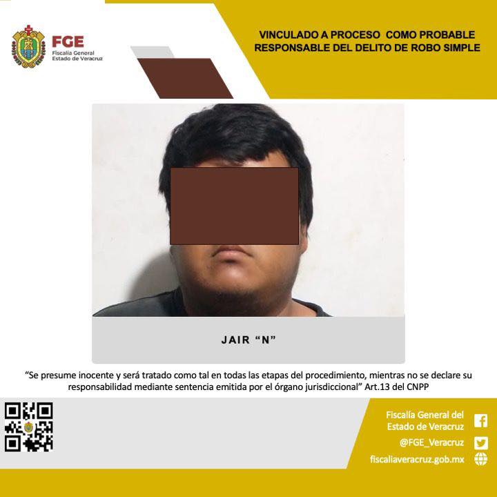 PRISIÓN PREVENTIVA COMO PROBABLE RESPONSABLE DEL DELITO DE ROBO SIMPLE