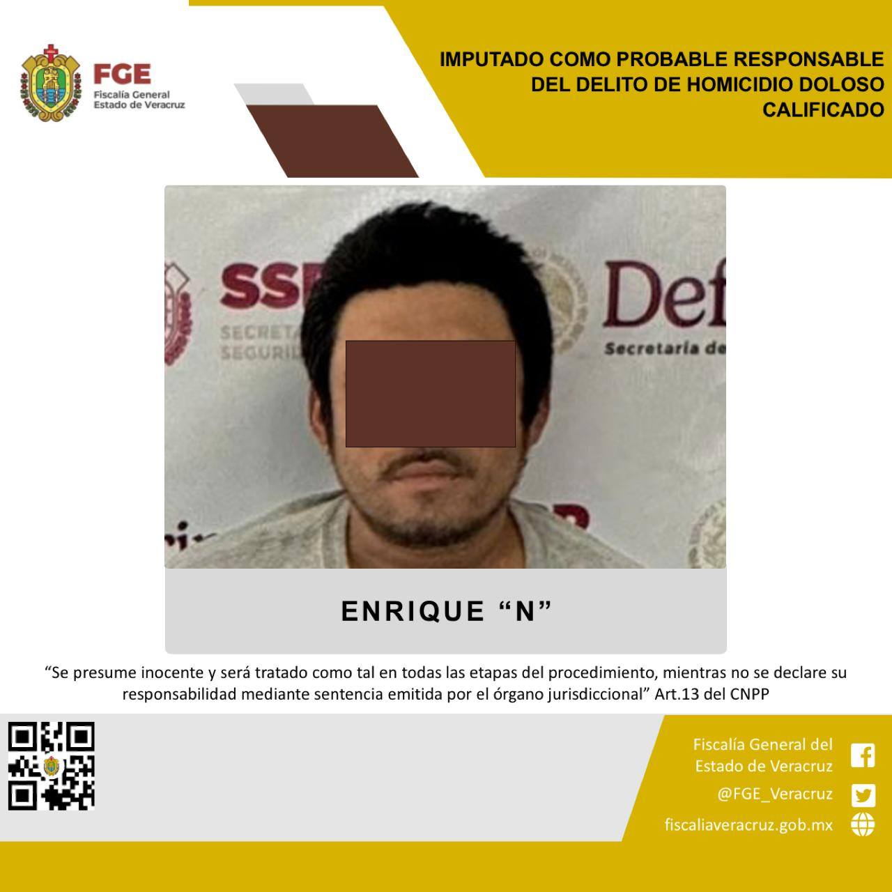 Prisión preventiva contra probable responsable del delito de homicidio doloso calificado