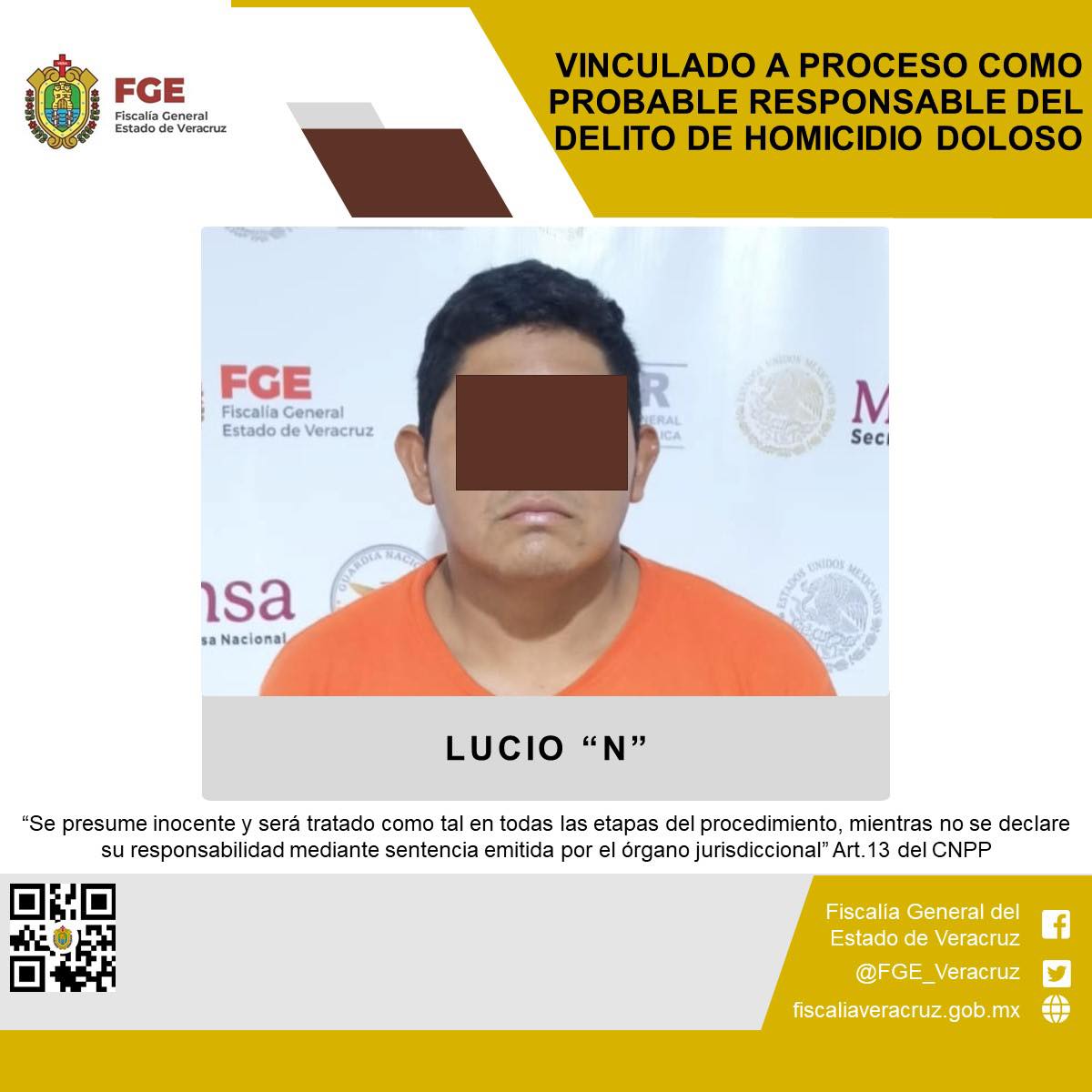 VINCULADO A PROCESO COMO PROBABLE RESPONSABLE DEL DELITO DE HOMICIDIO DOLOSO