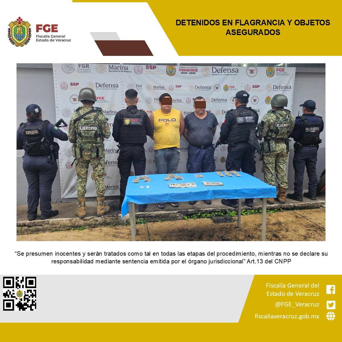 DOS PERSONAS DETENIDAS Y OBJETOS ASEGURADOS EN OPERATIVO DE CATEO CON FUERZAS FEDERALES Y ESTATALES EN ACTOPAN