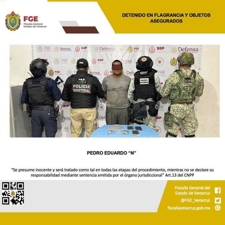 UNA PERSONA DETENIDA Y OBJETOS ASEGURADOS EN OPERATIVO DE CATEO CON FUERZAS FEDERALES Y ESTATALES EN CHALMA