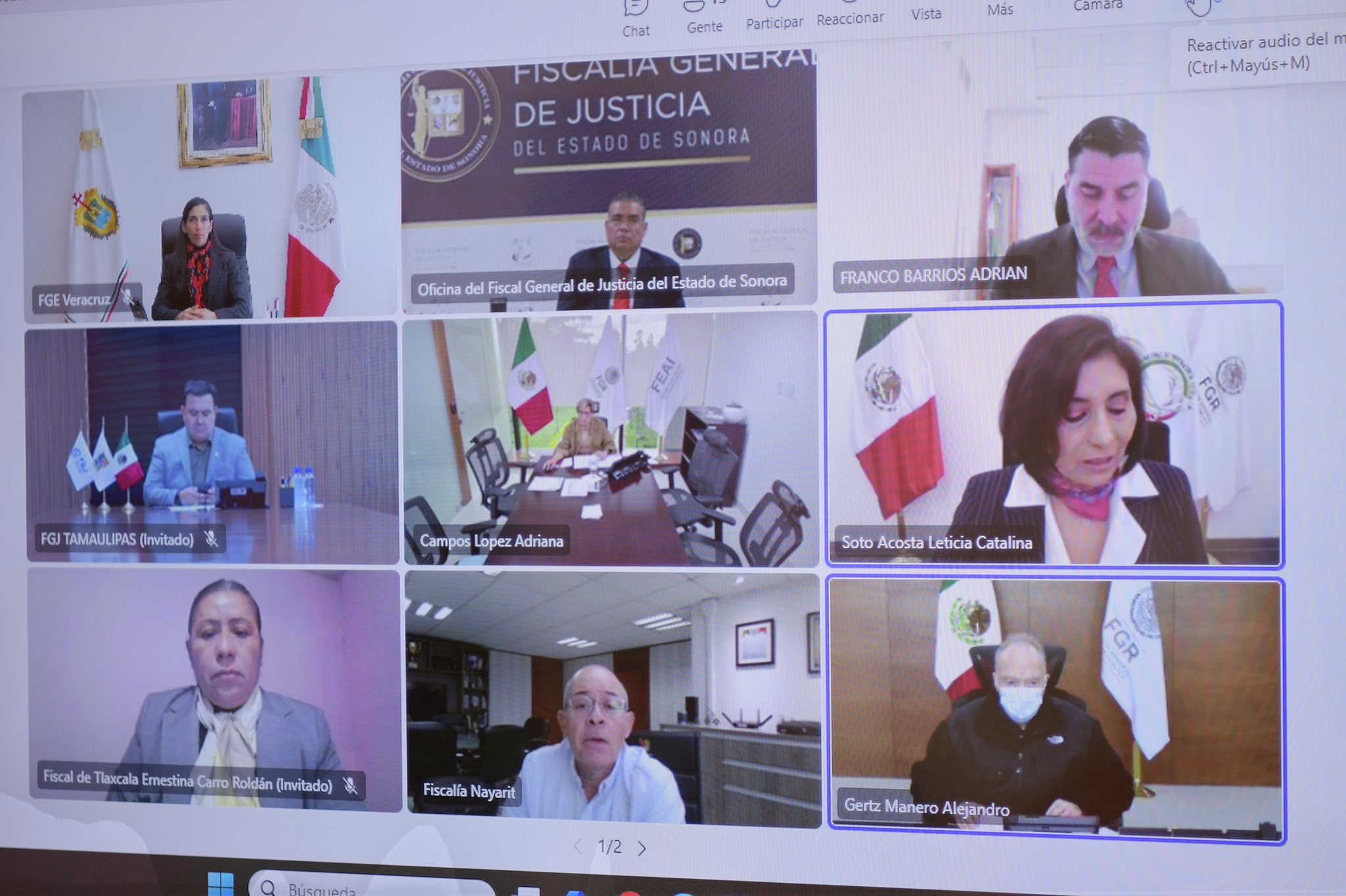 FISCAL GENERAL PARTICIPA EN LA 41ª SESIÓN ORDINARIA DEL CONSEJO DE COORDINACIÓN DE LA CONFERENCIA NACIONAL DE PROCURACIÓN DE JUSTICIA.