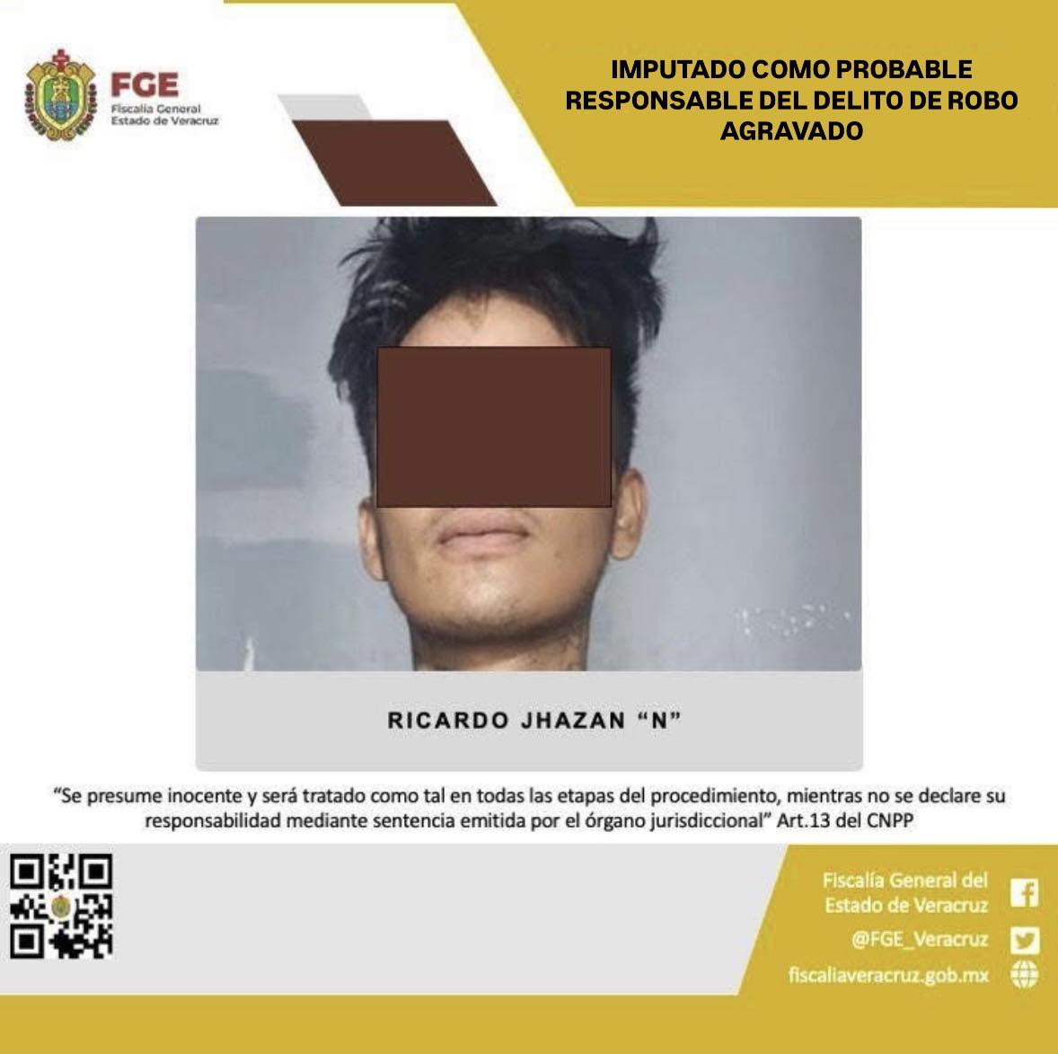 PRISIÓN PREVENTIVA COMO PROBABLE RESPONSABLE DEL DELITO DE ROBO AGRAVADO