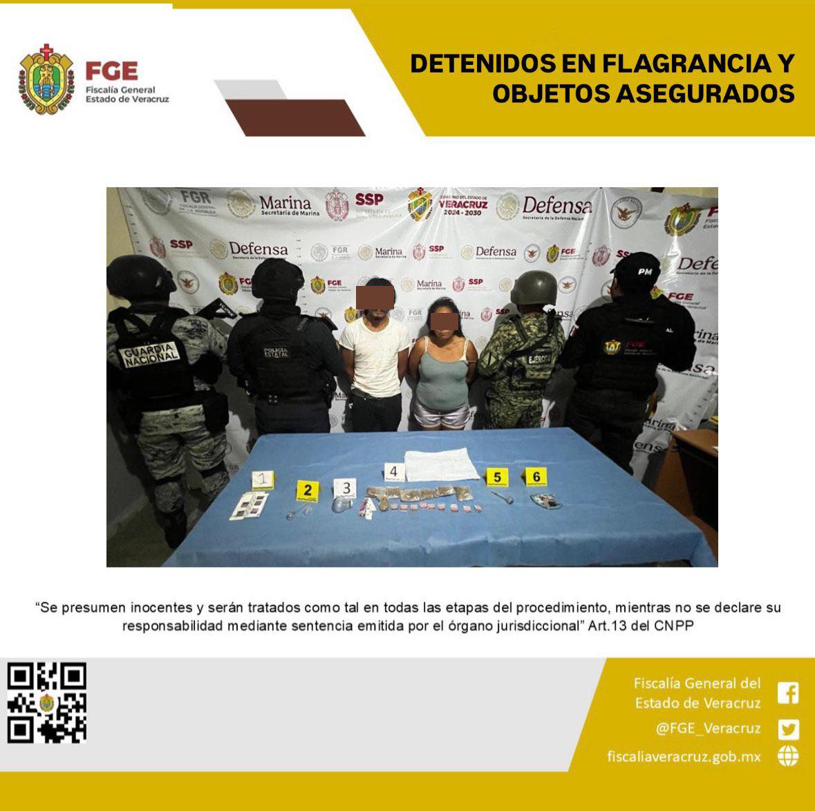 DOS PERSONAS DETENIDAS Y OBJETOS ASEGURADOS EN OPERATIVO DE CATEO CON FUERZAS FEDERALES Y ESTATALES  EN TRES VALLES