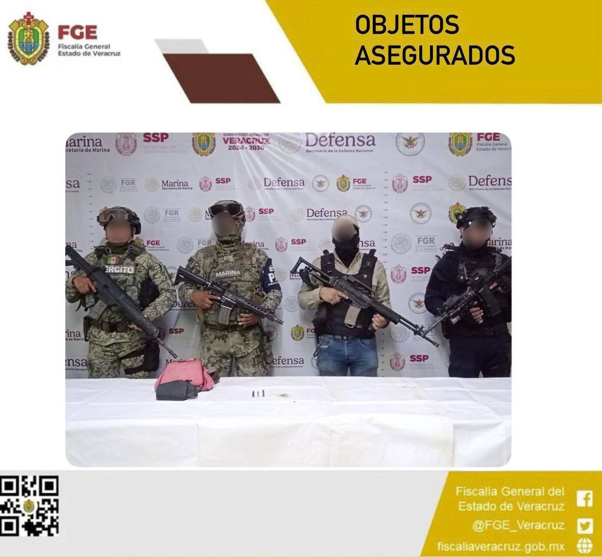 OBJETOS ASEGURADOS EN OPERATIVO DE CATEO CON FUERZAS FEDERALES, ESTATALES Y MUNICIPALES EN TUXPAN