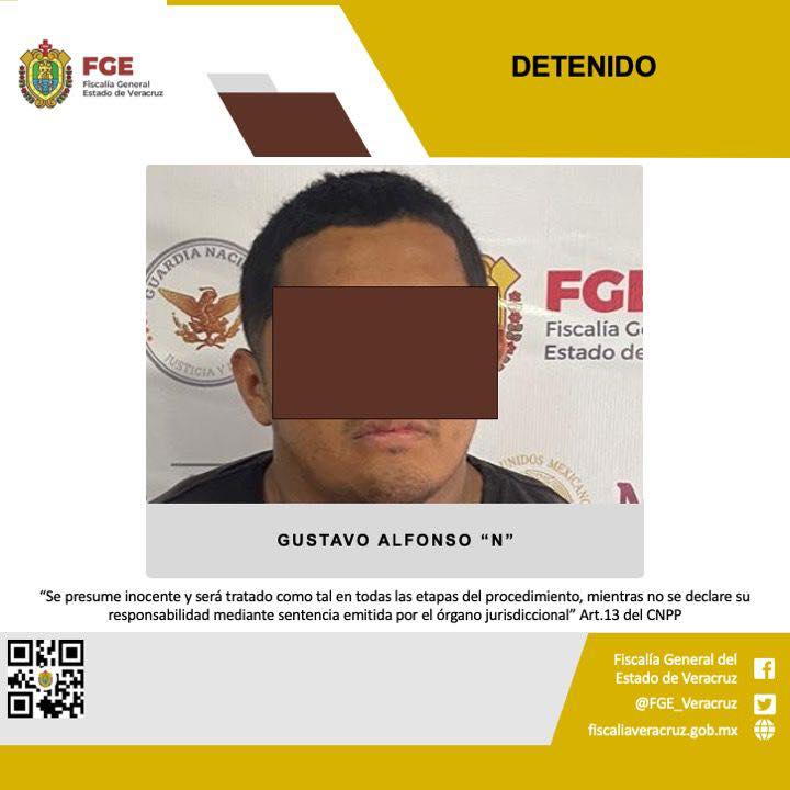 EN OPERATIVO CONTRA LA EXTORSIÓN, UECS APREHENDE A UN ADULTO Y UN MENOR EN VERACRUZ