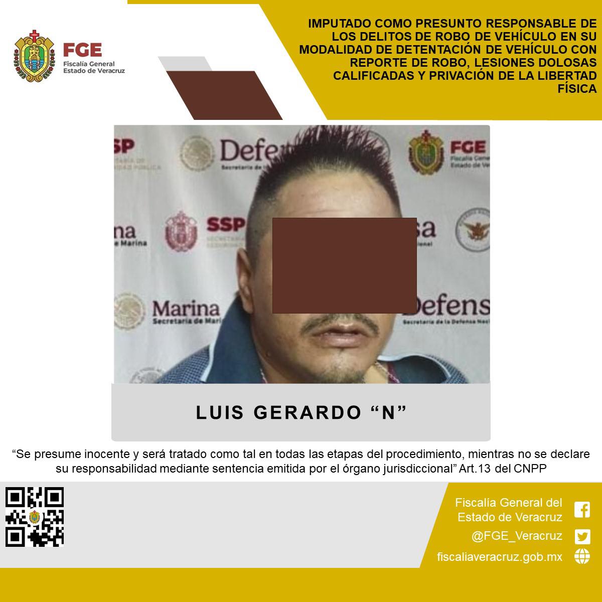 PRISIÓN PREVENTIVA OFICIOSA CONTRA PRESUNTO RESPONSABLE DE LOS DELITOS DE ROBO DE VEHÍCULO EN SU MODALIDAD DE DETENTACIÓN DE VEHÍCULO CON REPORTE DE ROBO, LESIONES DOLOSAS CALIFICADAS Y PRIVACIÓN DE LA LIBERTAD FÍSICA
