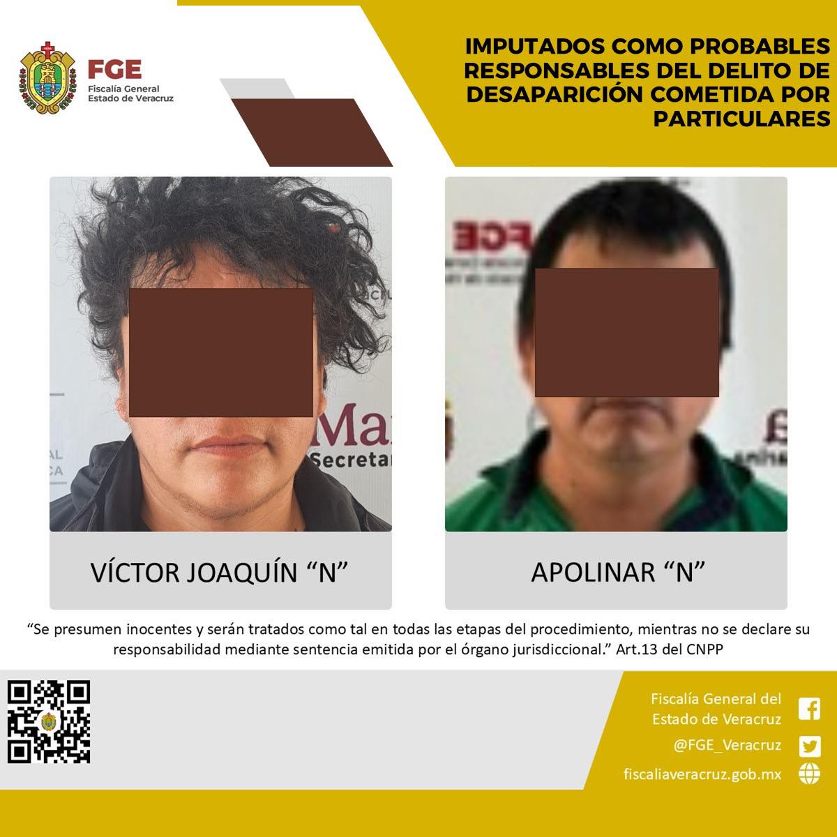 PRISIÓN PREVENTIVA OFICIOSA CONTRA PROBABLES RESPONSABLES DEL DELITO DE DESAPARICIÓN COMETIDA POR PARTICULARES, EN COATEPEC.