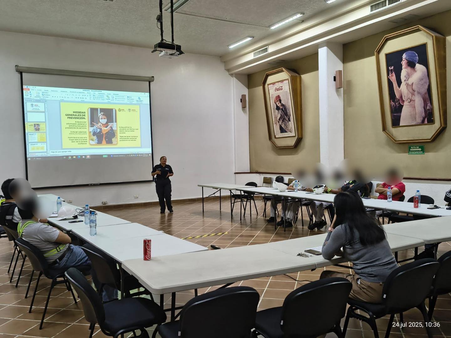IMPARTE UECS PLÁTICA PREVENTIVA RELACIONADA AL SECUESTRO Y ENGAÑO TELEFÓNICO