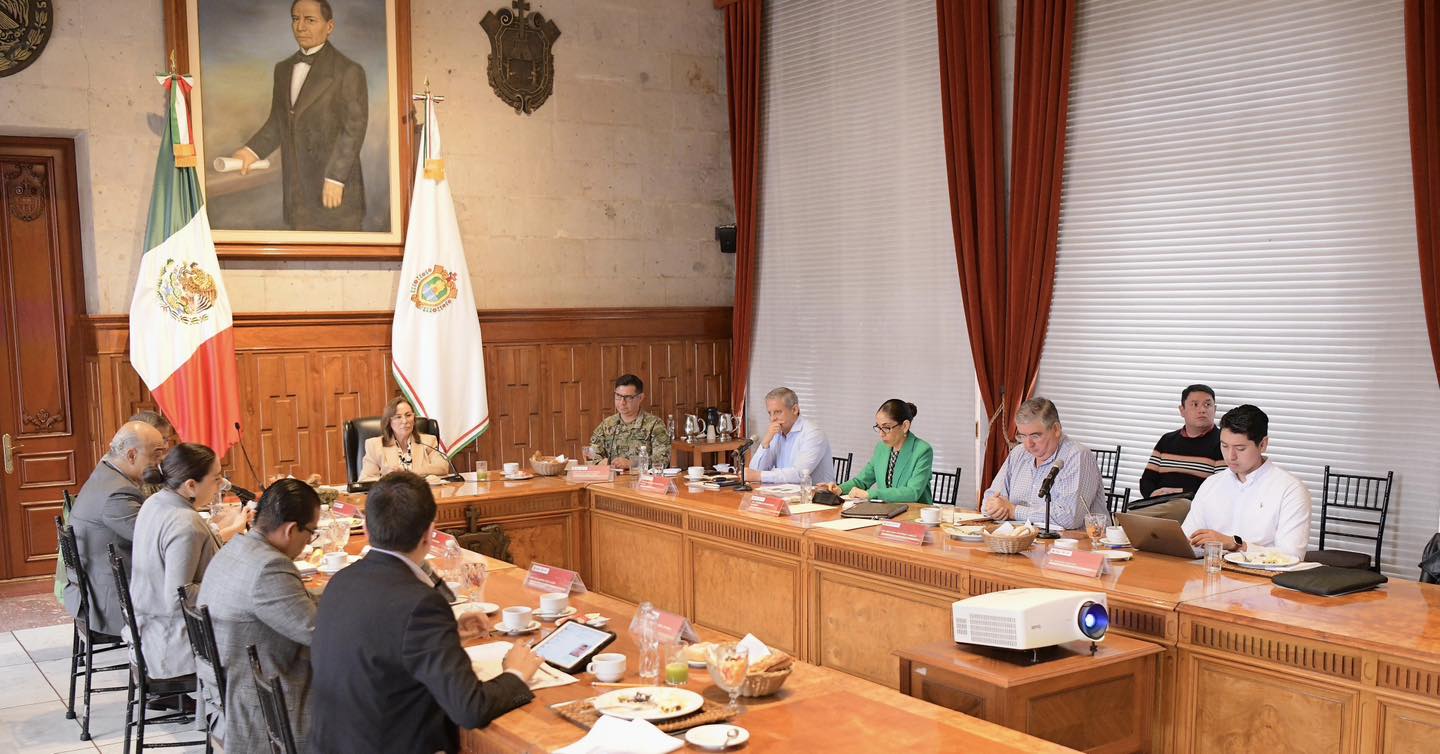 Mesa de Coordinación Estatal de Construcción de Paz y Seguridad