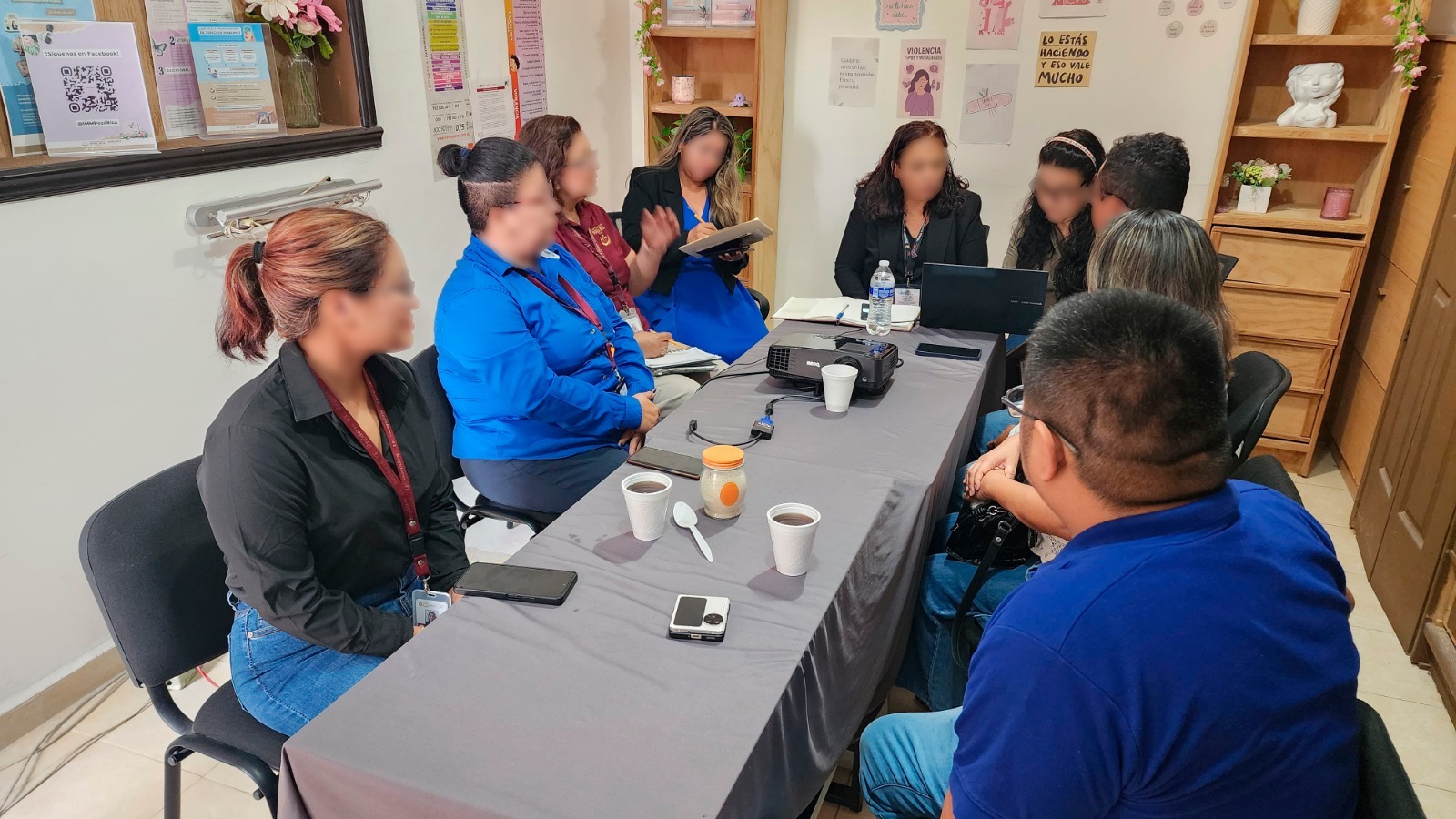 FGE PARTICIPA EN LA MESA DE TRABAJO CON EL INSTITUTO MUNICIPAL DE LAS MUJERES DE POZA RICA