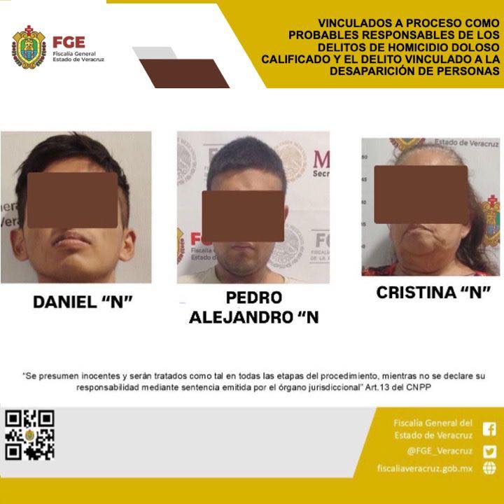VINCULADOS A PROCESO LOS TRES PRESUNTOS RESPONSABLES DEL HOMICIDIO DOLOSO DE ALEXIS NOÉ.