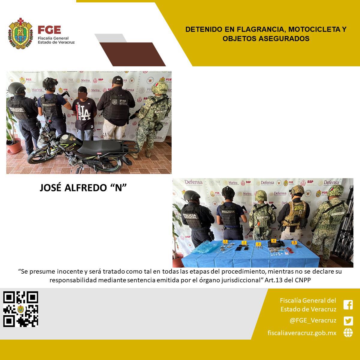 UNA PERSONA DETENIDA, MOTOCICLETA Y OBJETOS ASEGURADOS EN OPERATIVO DE CATEO CON FUERZAS FEDERALES, ESTATALES Y MUNICIPALES EN COATEPEC