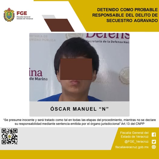 Aprehendido en Córdoba por su probable participación en secuestro con penalidad agravada ocurrido en Chihuahua