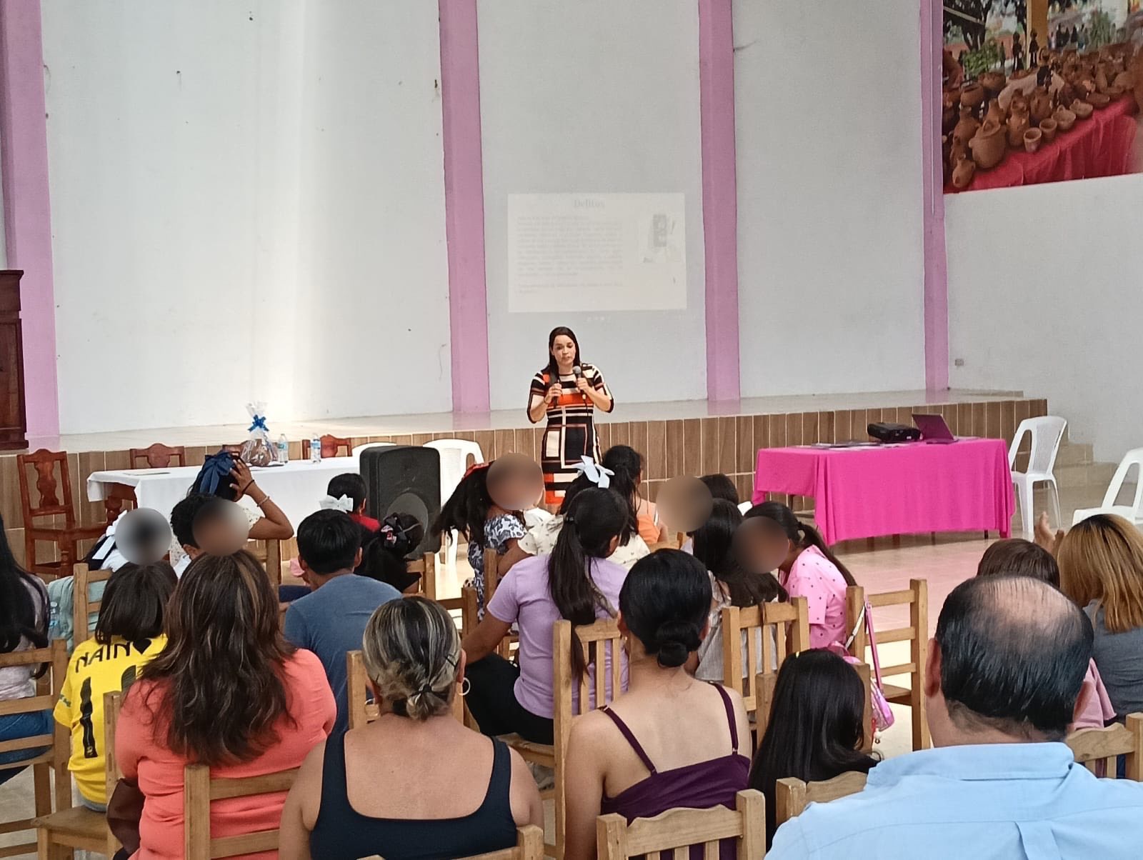FGE IMPARTE PLÁTICA SOBRE “TIPOS Y MODALIDADES DE VIOLENCIA”