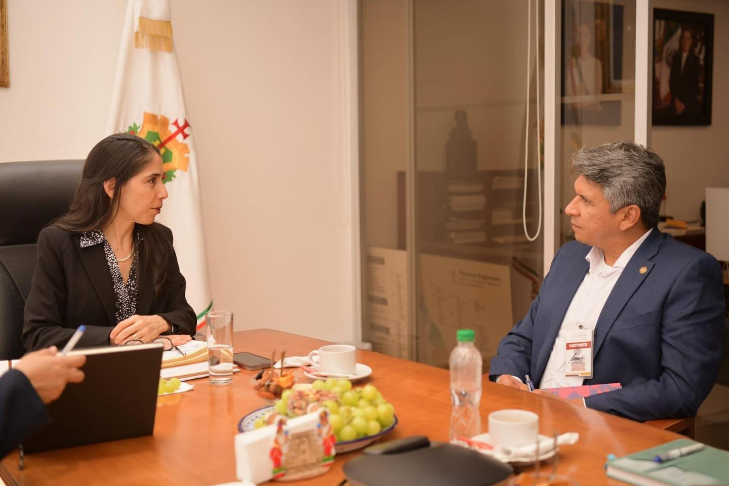 FISCAL GENERAL RECIBE AL CÓNSUL DE GUATEMALA EN VERACRUZ