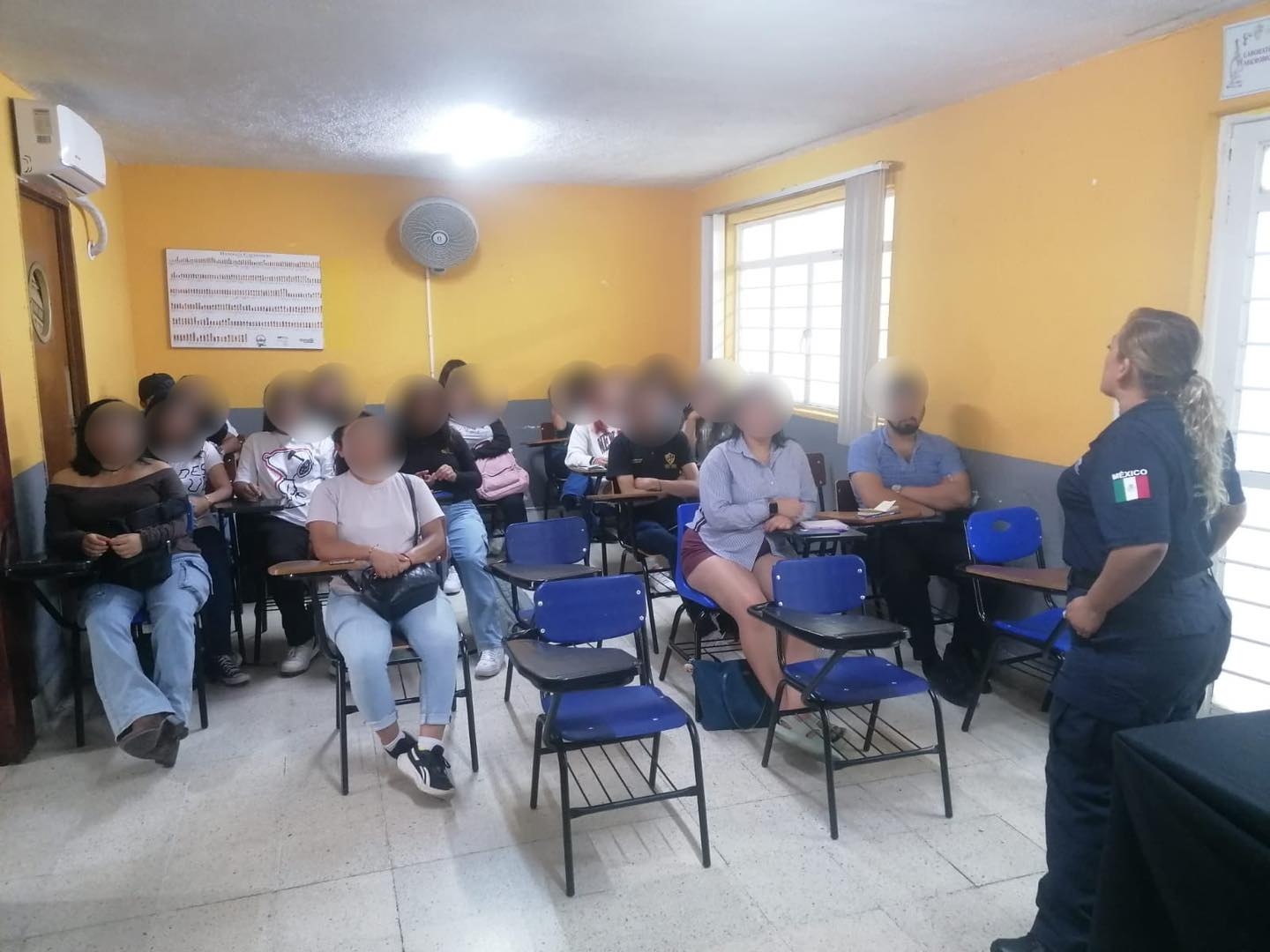 UECS IMPARTE PLÁTICA PREVENTIVA RELACIONADA AL SECUESTRO Y ENGAÑO TELEFÓNICO
