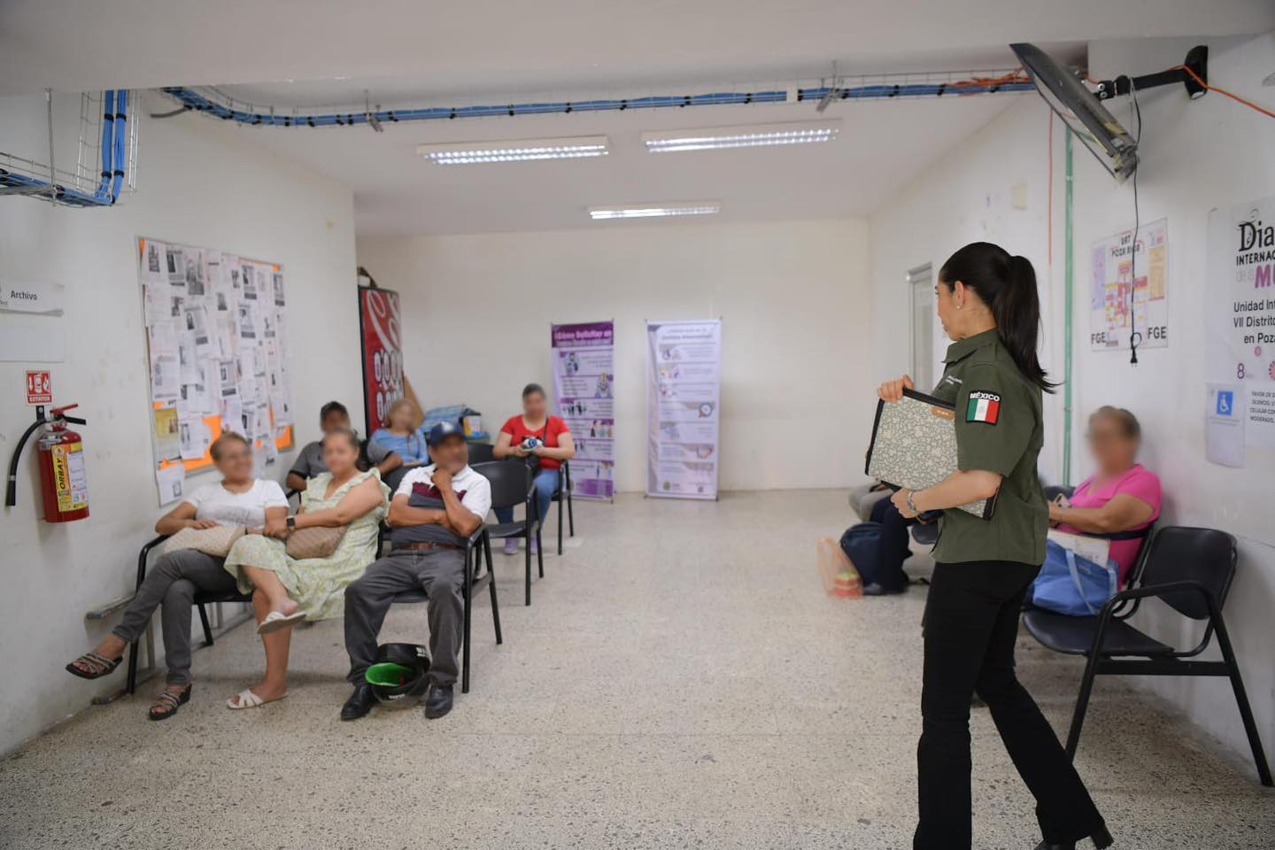 FISCAL GENERAL SUPERVISA LABORES EN UNIDAD INTEGRAL DE PROCURACIÓN DE JUSTICIA EN POZA RICA.