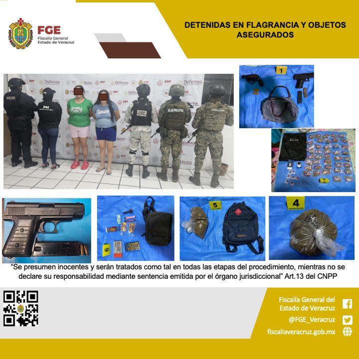 DOS PERSONAS DETENIDAS Y OBJETOS ASEGURADOS EN OPERATIVO DE CATEO CON FUERZAS FEDERALES Y ESTATALES EN MEDELLÍN DE BRAVO
