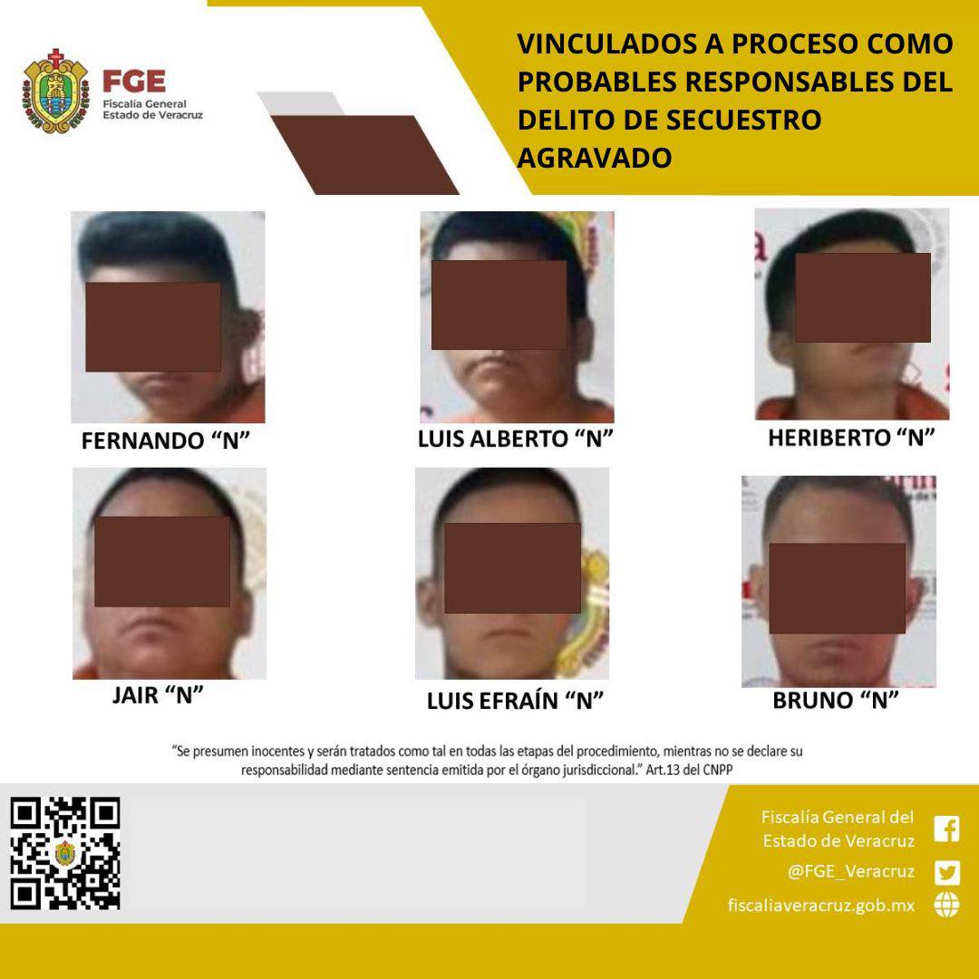 UECS LOGRA VINCULACIÓN A PROCESO EN CONTRA DE SEIS PROBABLES RESPONSABLES DEL DELITO DE SECUESTRO AGRAVADO EN CÓRDOBA