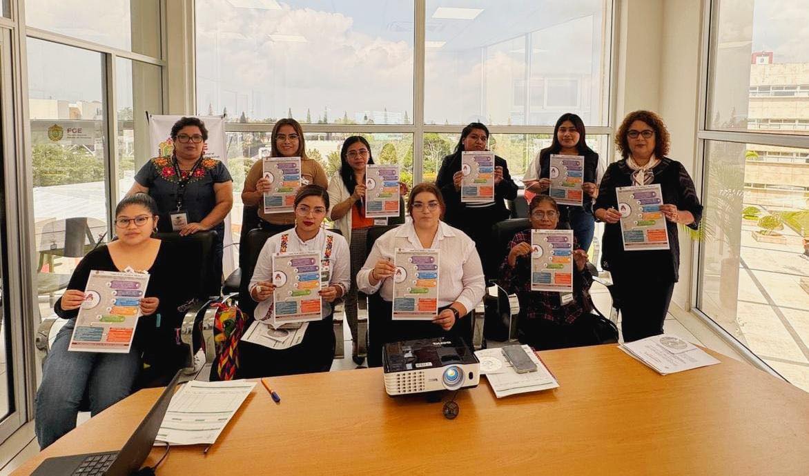 FGE IMPARTE JORNADA DE CAPACITACIÓN PARA AUXILIARES DE FISCAL PARTICIPANTES EN EL PROYECTO MUJERES/AVGM/VER/022/2025