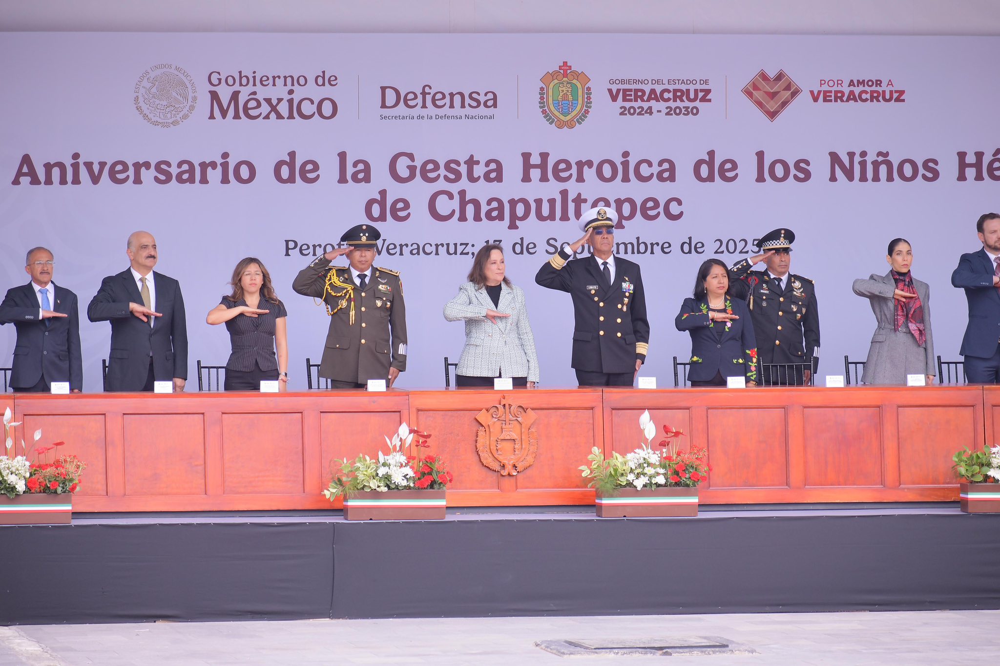ASISTE FISCAL GENERAL A CEREMONIA CÍVICA POR EL 178 ANIVERSARIO DE LA GESTA HEROICA DE LOS NIÑOS HÉROES.