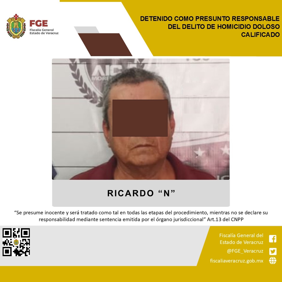 DETENIDO EN MORELOS PRESUNTO HOMICIDA DE MINATITLÁN.