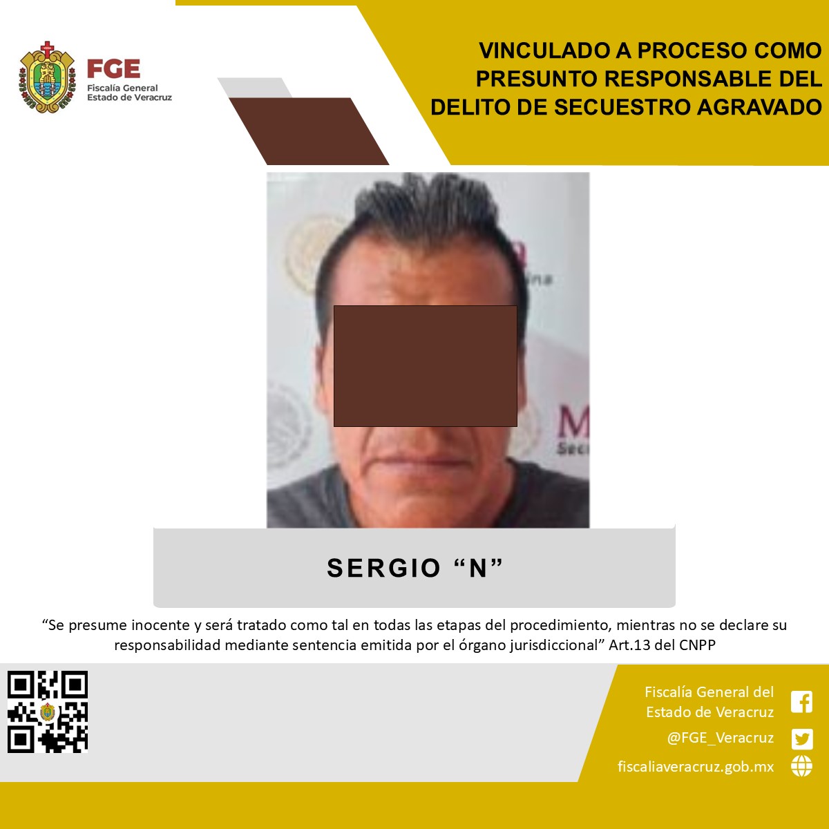 PRISIÓN PREVENTIVA CONTRA PRESUNTO RESPONSABLE DE DELITO DE SECUESTRO AGRAVADO