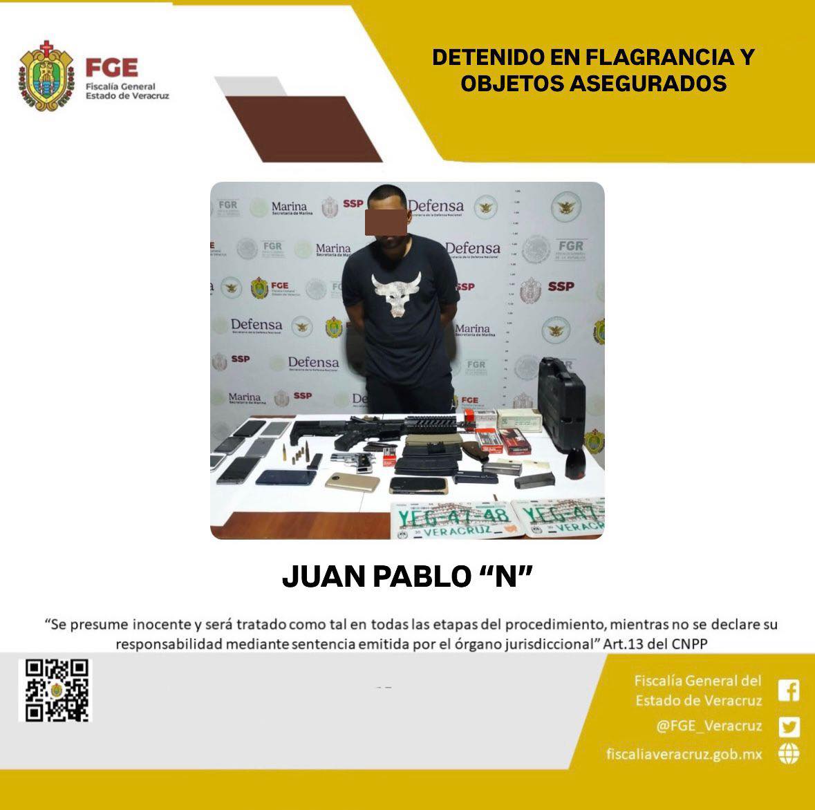 UNA PERSONA DETENIDA Y OBJETOS ASEGURADOS EN OPERATIVO DE CATEO CON FUERZAS FEDERALES Y ESTATALES EN LAS CHOAPAS