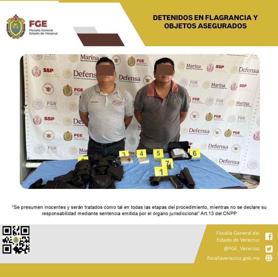 DOS PERSONAS DETENIDAS Y OBJETOS ASEGURADOS EN OPERATIVO DE CATEO CON FUERZAS FEDERALES Y ESTATALES EN MINATITLÁN
