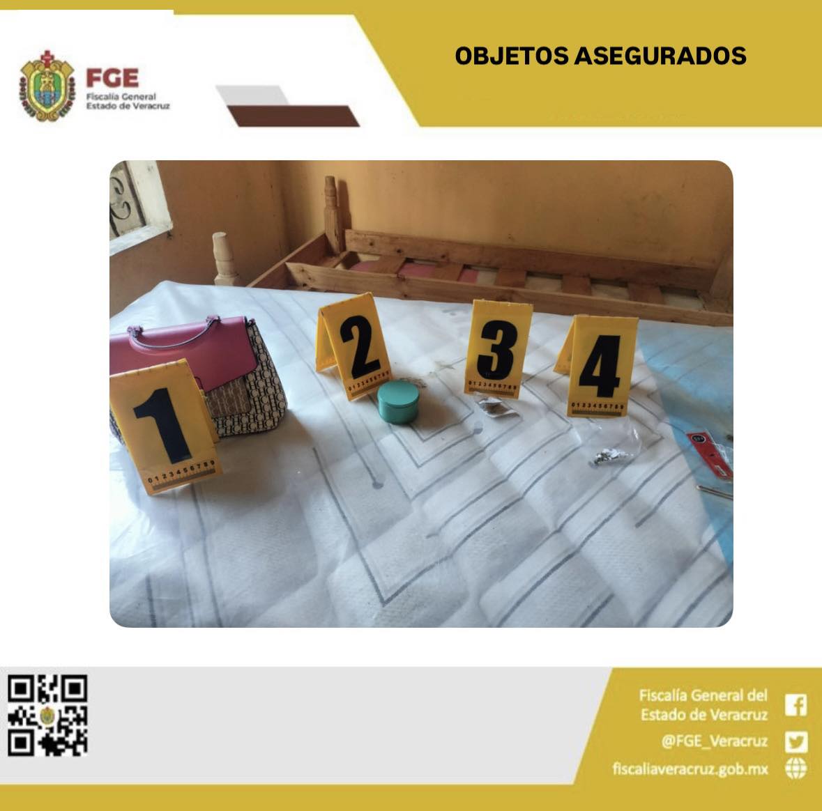 OBJETOS ASEGURADOS EN OPERATIVO DE CATEO CON FUERZAS FEDERALES Y ESTATALES EN CHACALTIANGUIS