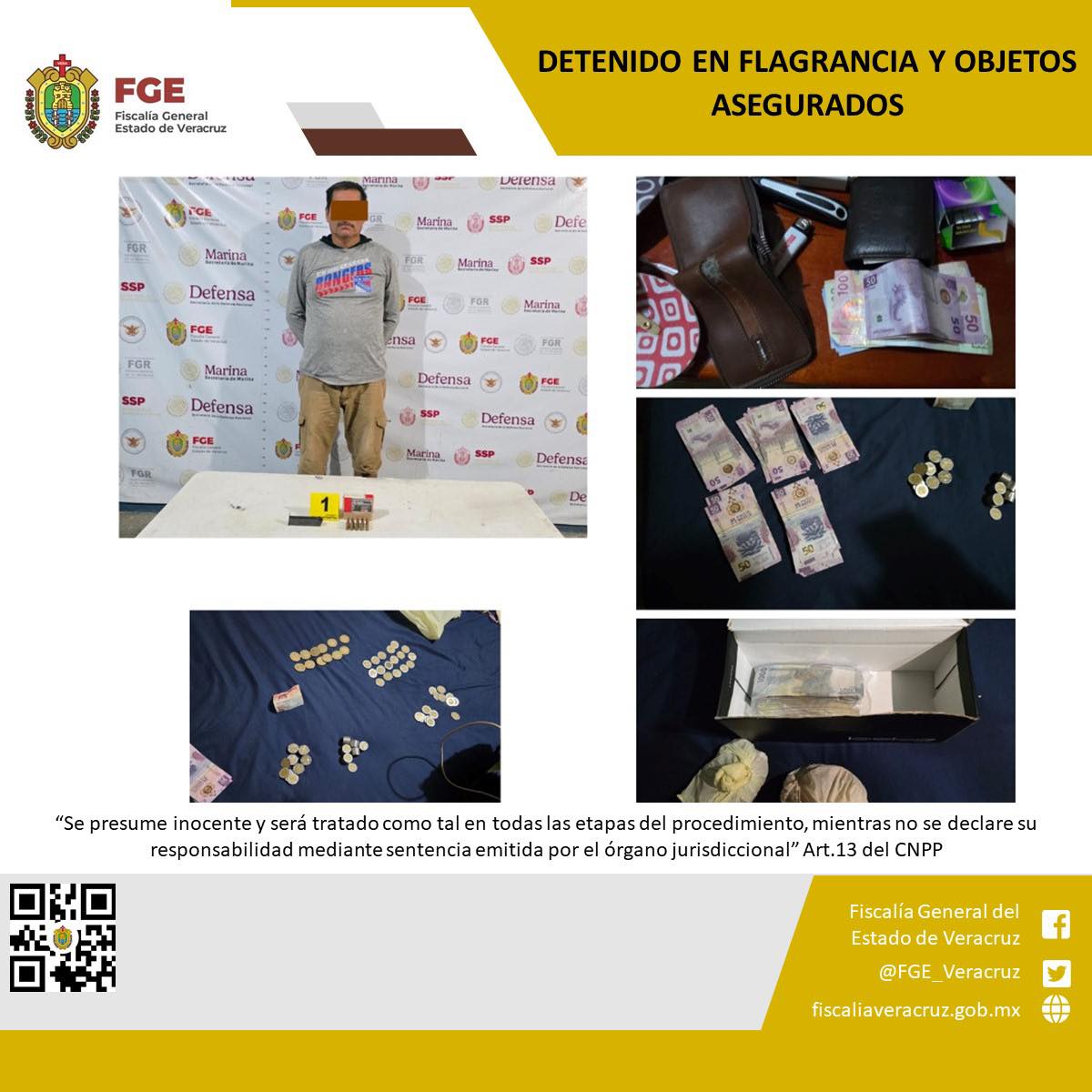 UNA PERSONA DETENIDA Y OBJETOS ASEGURADOS EN OPERATIVO DE CATEO CON FUERZAS FEDERALES EN TATAHUICAPAN