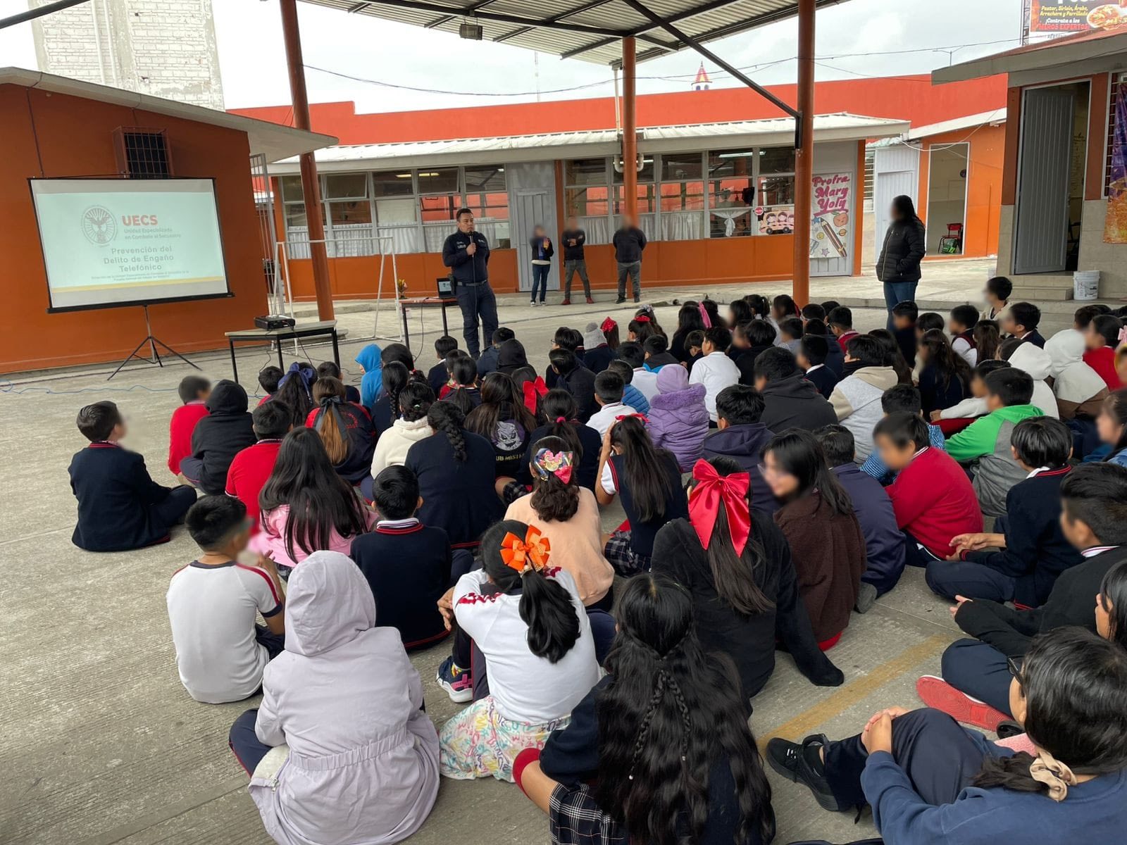UECS IMPARTE PLÁTICA PREVENTIVA RELACIONADA CON EL ENGAÑO TELEFÓNICO Y EXTORSIÓN EN SUS MODALIDADES DE SEXTING, GROOMING Y MORPHING