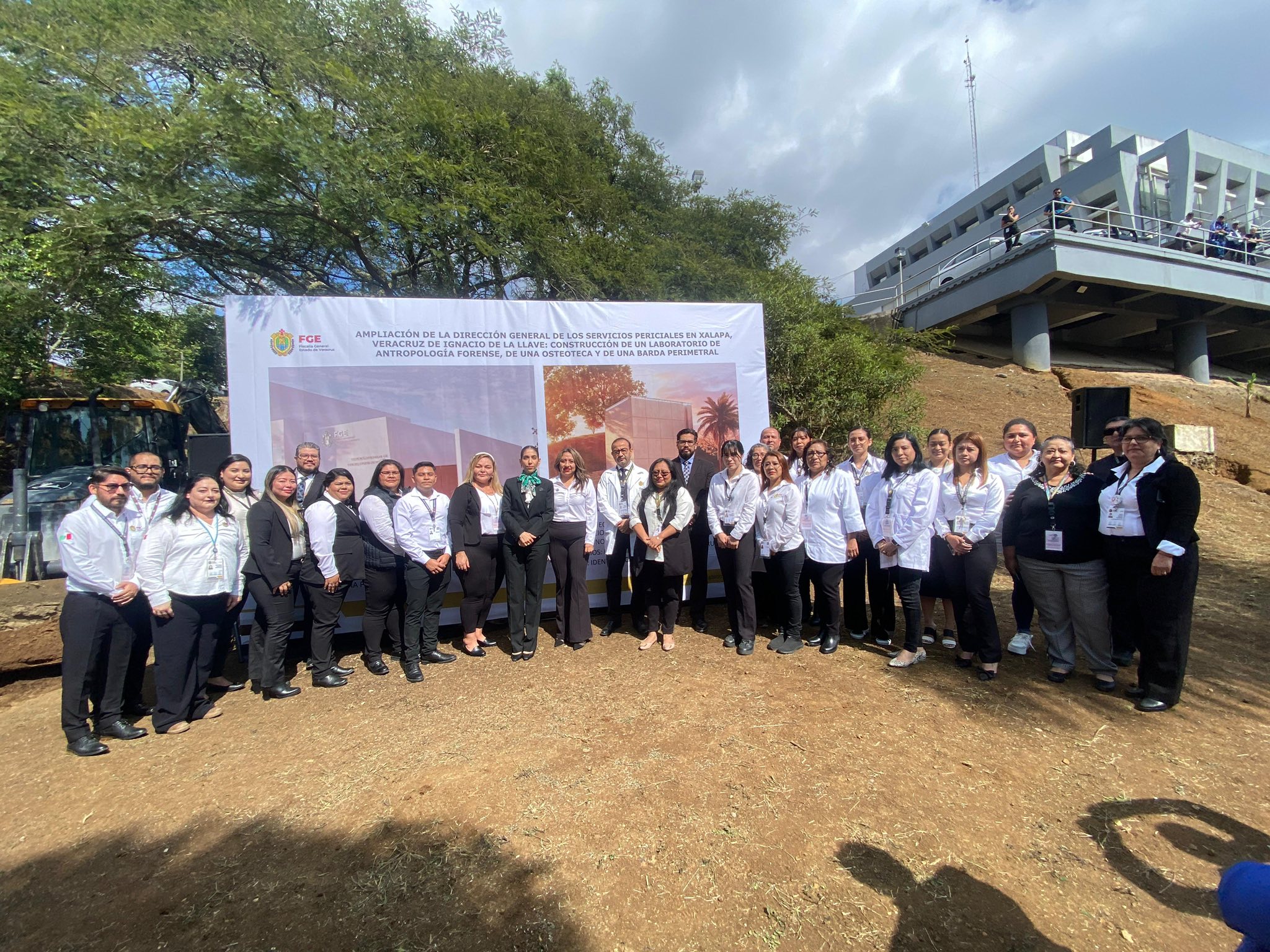 FISCAL GENERAL ENCABEZA INICIO DE OBRA EN LA DIRECCIÓN GENERAL DE LOS SERVICIOS PERICIALES