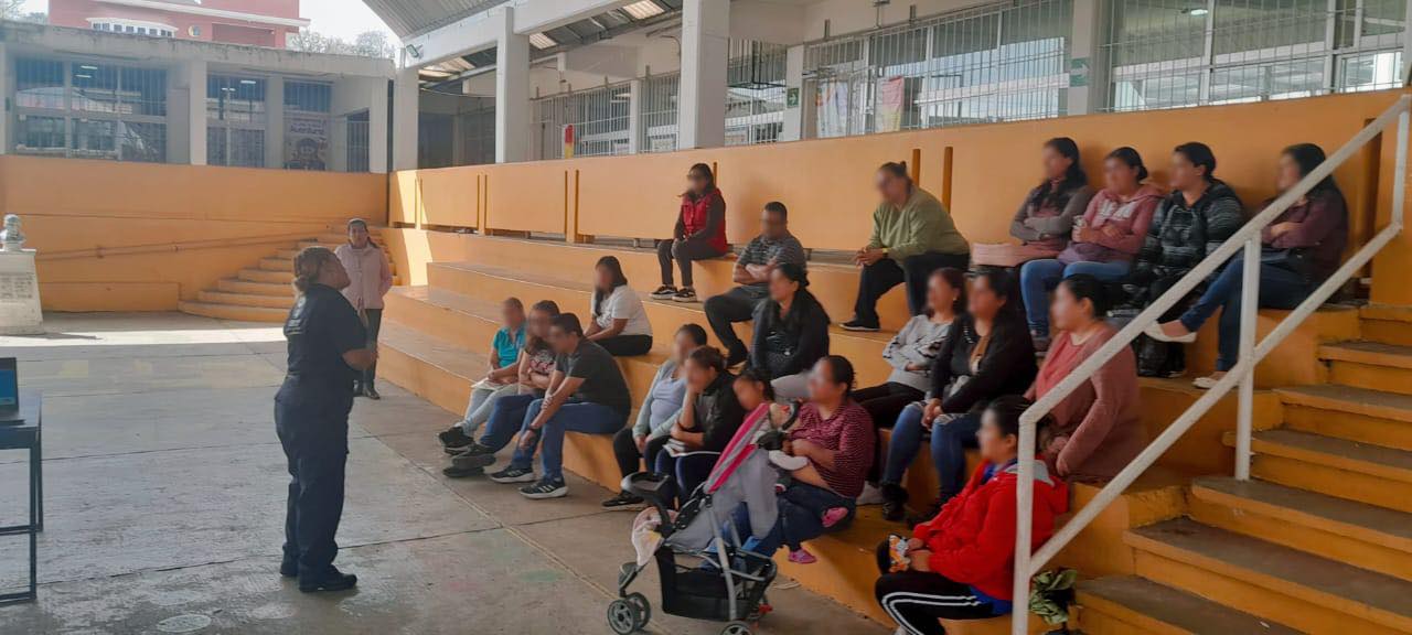 UECS IMPARTE PLÁTICA PREVENTIVA RELACIONADA AL ENGAÑÓ TELEFÓNICO Y EXTORSIÓN EN SUS MODALIDADES DIRECTA E INDIRECTA