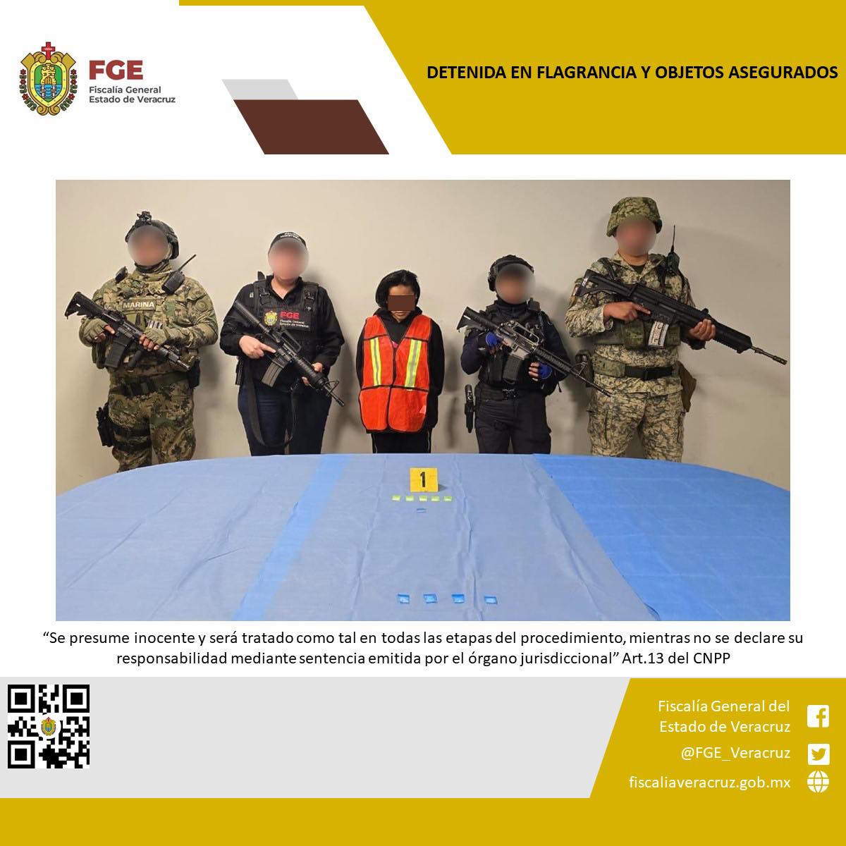 UNA PERSONA DETENIDA Y OBJETOS ASEGURADOS EN OPERATIVO DE CATEO CON FUERZAS FEDERALES Y ESTATALES EN MARIANO ESCOBEDO.