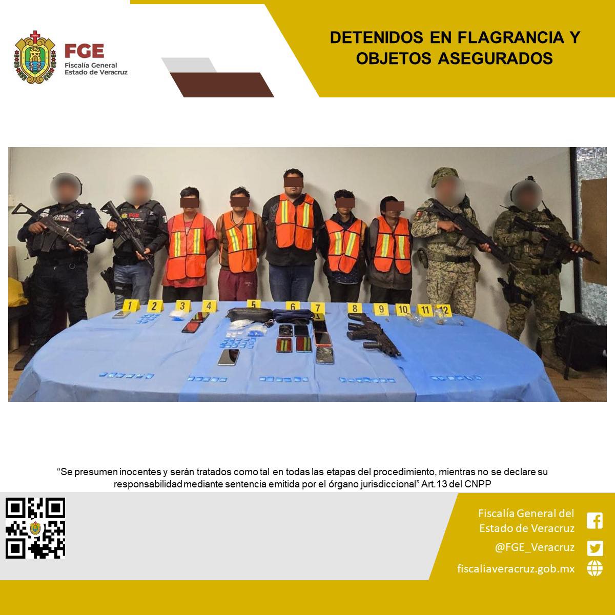 CINCO PERSONAS DETENIDAS Y OBJETOS ASEGURADOS EN OPERATIVO DE CATEO CON FUERZAS FEDERALES Y ESTATALES EN MARIANO ESCOBEDO.