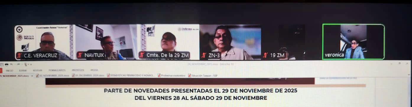 Mesa de Coordinación Estatal de Construcción de Paz y Seguridad