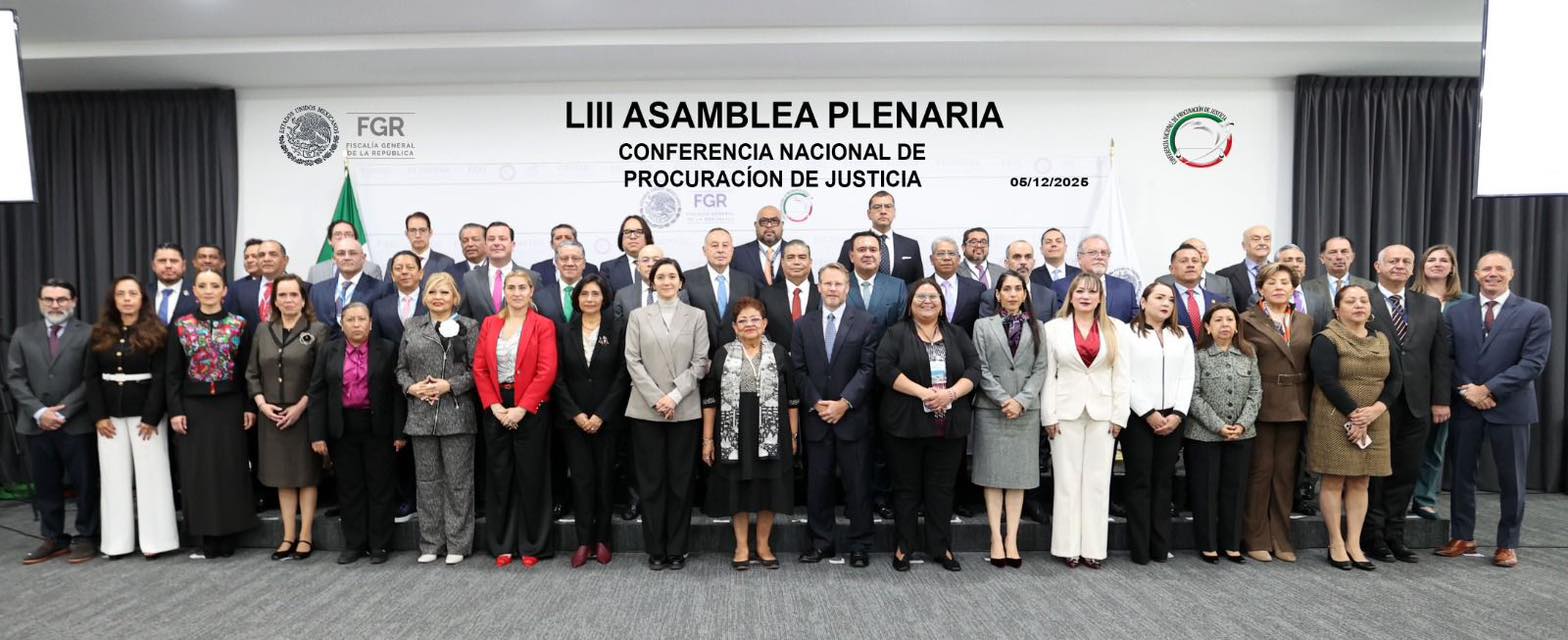 FISCAL GENERAL PARTICIPA EN LA LIII ASAMBLEA PLENARIA DE LA CONFERENCIA NACIONAL DE PROCURACIÓN DE JUSTICIA.