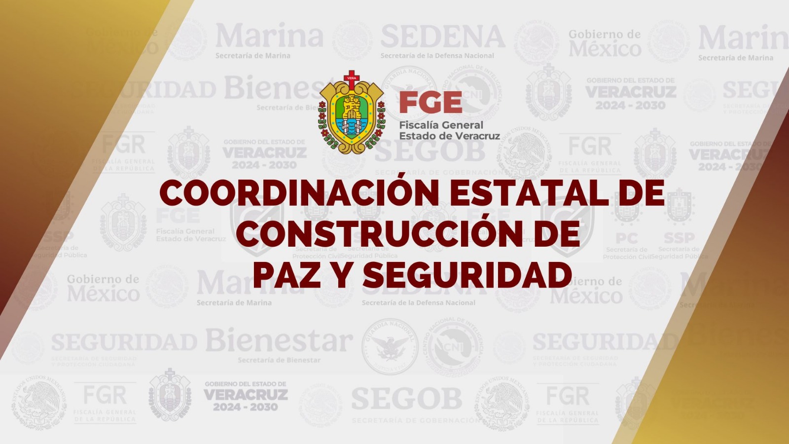 Mesa de Coordinación Estatal de Construcción de Paz y Seguridad