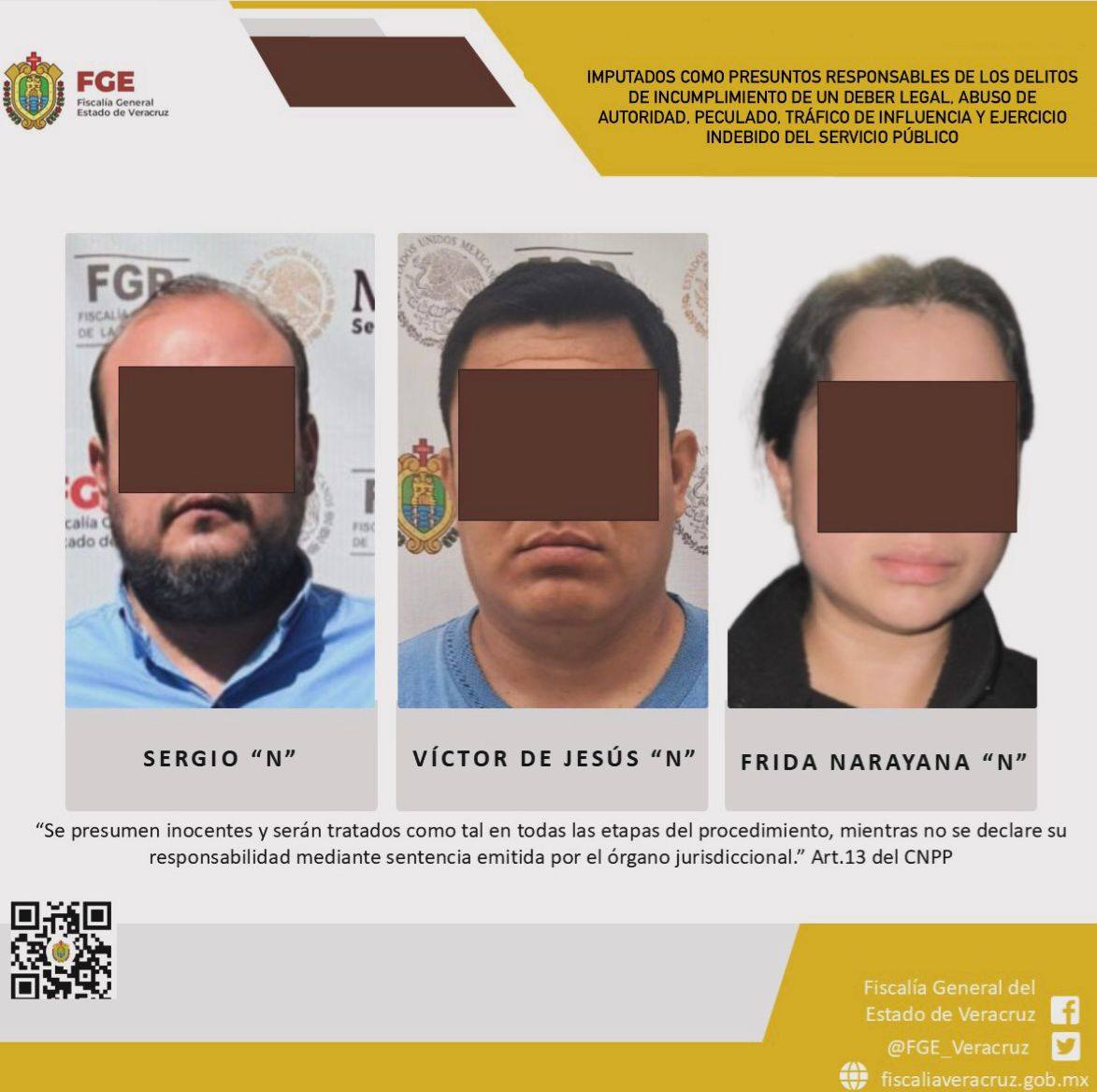 En Pacho Viejo, dictan prisión preventiva a imputados por múltiples delitos