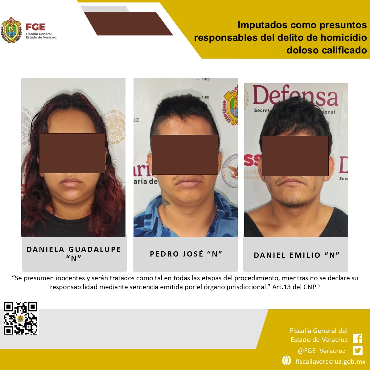 Prisión preventiva contra presuntos responsables de homicidio en Coatzacoalcos