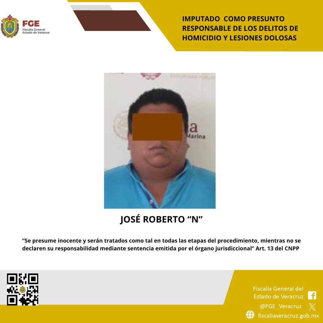 Prisión preventiva justificada a presunto responsable de los delitos de homicidio y lesiones dolosas