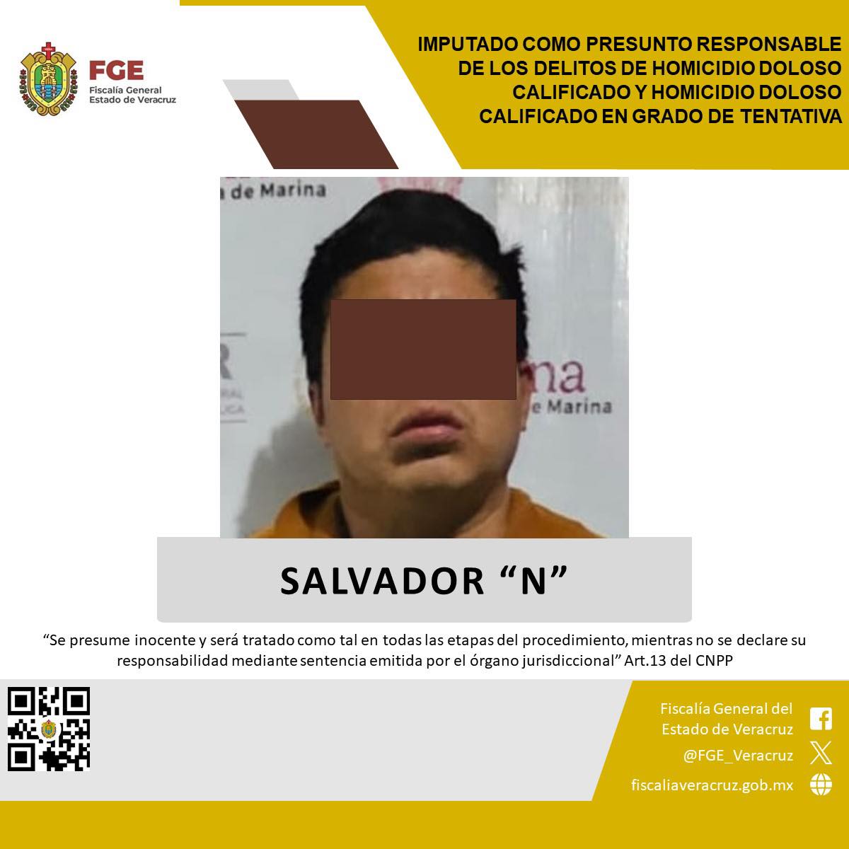 𝗙𝗶𝘀𝗰𝗮𝗹𝗶́𝗮 𝗱𝗲 𝗩𝗲𝗿𝗮𝗰𝗿𝘂𝘇 𝗹𝗼𝗴𝗿𝗮 𝗽𝗿𝗶𝘀𝗶𝗼́𝗻 𝗽𝗿𝗲𝘃𝗲𝗻𝘁𝗶𝘃𝗮 𝗰𝗼𝗻𝘁𝗿𝗮 𝗽𝗿𝗲𝘀𝘂𝗻𝘁𝗼 𝗵𝗼𝗺𝗶𝗰𝗶𝗱𝗮 𝗱𝗲 𝗠𝗮𝗿𝘁𝗶́𝗻𝗲𝘇 𝗱𝗲 𝗹𝗮 𝗧𝗼𝗿𝗿𝗲