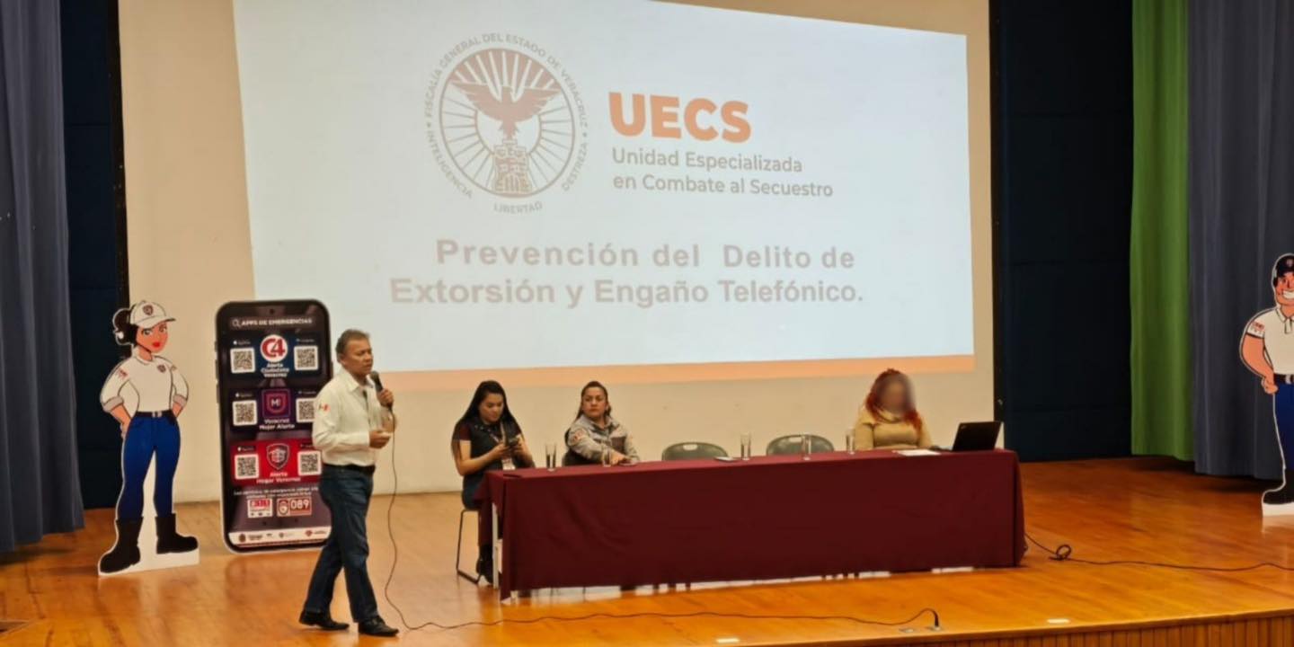 Imparte UECS pláticas preventivas sobre engaño telefónico y extorsión